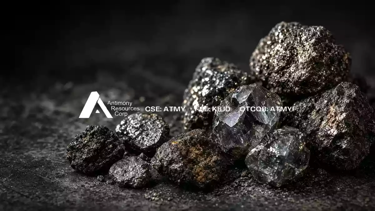 Antimony Resources Illustration mit AI erstellt.