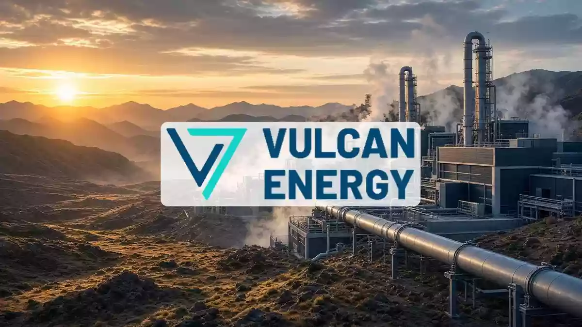 Vulcan Energy Illustration mit AI erstellt.
