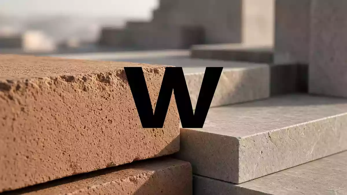 Abstrakte Darstellung moderner Baustoffe und Architektur in professionellem, finanziell geprägtem Licht. Illustration mit AI erstellt.