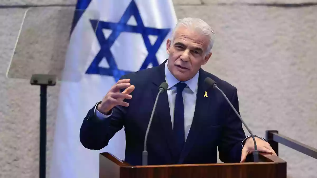 Der israelische Oppositionsführer Jair Lapid. (Archivbild) - Bild: Evelyn Hockstein/Pool Reuters/AP/dpa