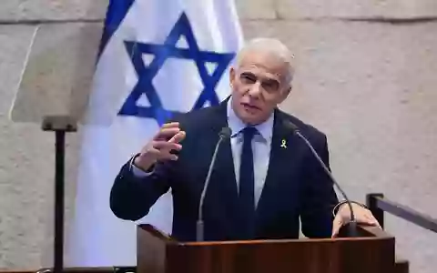 Der israelische Oppositionsführer Jair Lapid. (Archivbild) - Foto: Evelyn Hockstein/Pool Reuters/AP/dpa