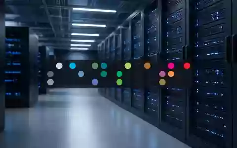 Modernes Rechenzentrum mit leuchtenden Server-Racks in einer professionellen, technologischen Umgebung. - Foto: über boerse-global.de