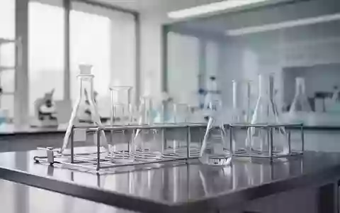 Ein minimalistisches, helles medizinisches Forschungslabor mit glatten Oberflächen und neutraler Atmosphäre. - Foto: über boerse-global.de