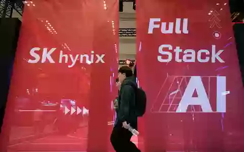 Der Speicherproduzent SK Hynix aus Südkorea profitiert massiv vom KI-Boom. (Archivbild) - Foto: Ahn Young-joon/AP/dpa