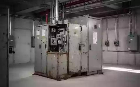 Ein technischer Betriebsraum mit einem groĂen, metallenen Schaltschrank fĂŒr die elektrische Infrastruktur. - Foto: ĂŒber boerse-global.de