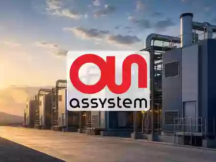 Moderne nukleare Industrieanlage in der Dämmerung, die für technologische Präzision und Energie steht. - Foto: über boerse-global.de