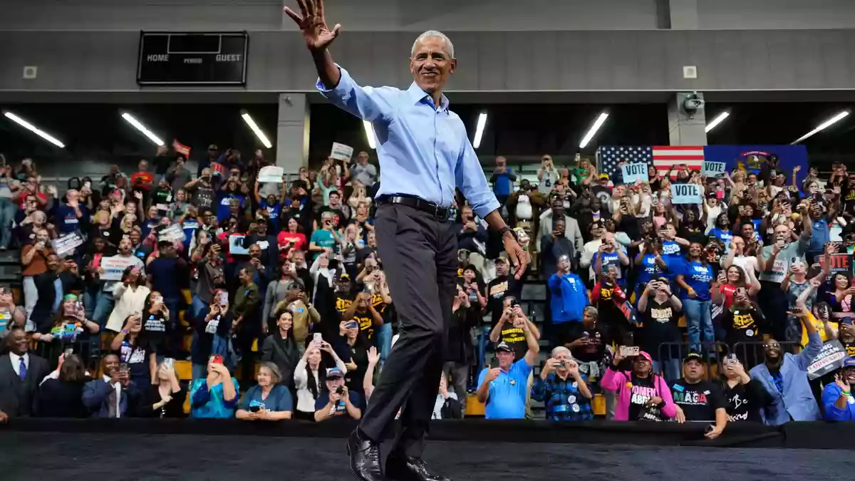 Auf Wahlkampfhilfe: Obama unterstützt die Demokraten vor den Parlamentswahlen. (Archivbild) - Bild: Paul Sancya/AP/dpa