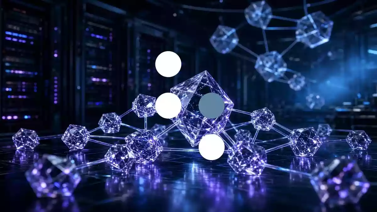 D-Wave Quantum Illustration mit AI erstellt.