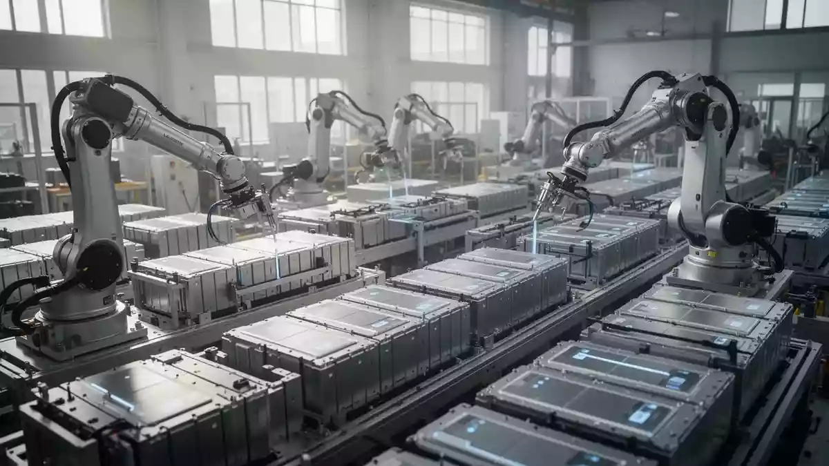 CATL's European Storage Pact Lands as Morgan Stanley Cuts Its Rating Illustration mit AI erstellt.