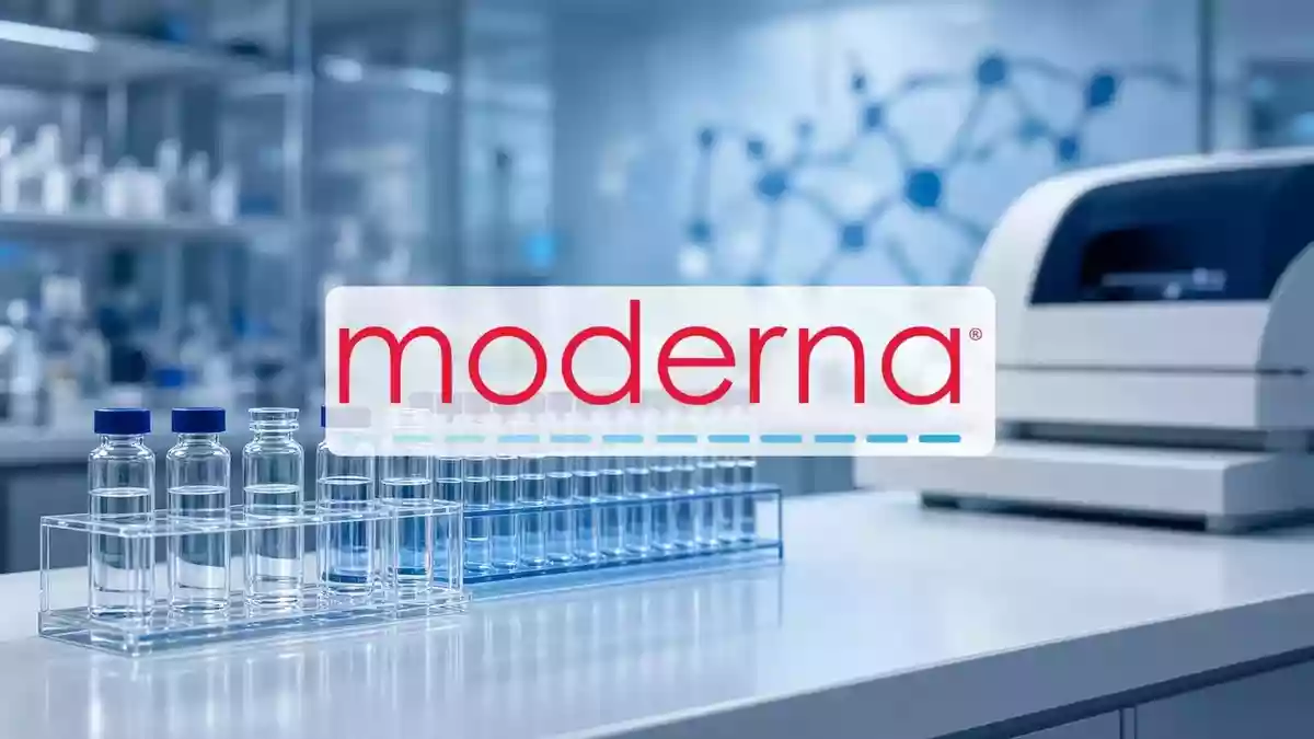 Moderna's Cancer Vaccine Ambitions Outrun Melanoma as Valuation Debate Sharpens Illustration mit AI erstellt.