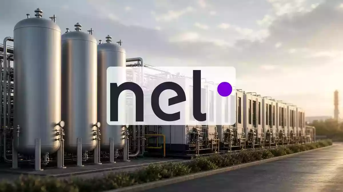Nel ASA's Order Pipeline Swells While the Top Line Shrinks — and a Leadership Handover Looms Illustration mit AI erstellt.