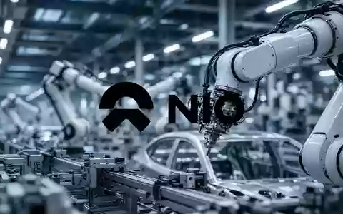 Moderne, automatisierte Produktionshalle einer Smart Factory mit robotergestützten Fertigungsprozessen. - Foto: über boerse-global.de