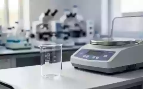 Ein steriler Labortisch mit Glasgefäßen und medizinischen Forschungsgeräten in einer klinischen Umgebung. - Foto: über boerse-global.de