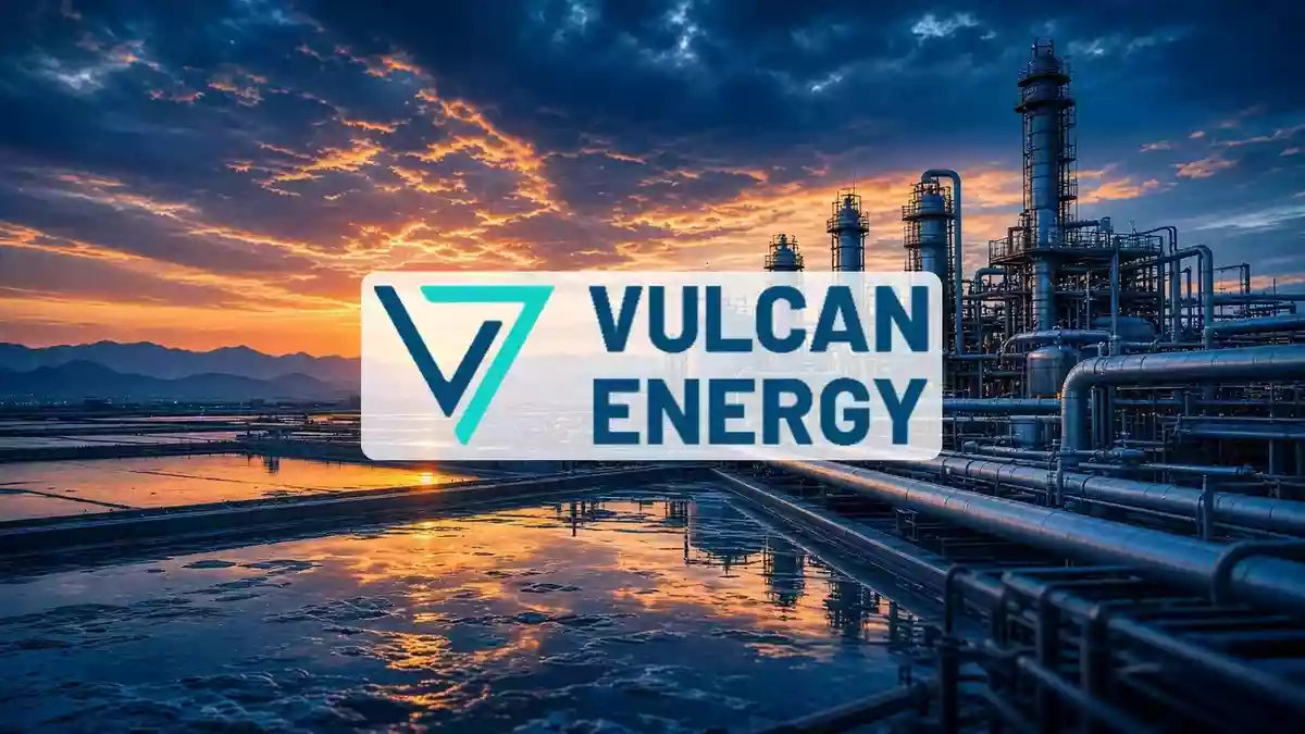 Vulcan Energy Illustration mit AI erstellt.