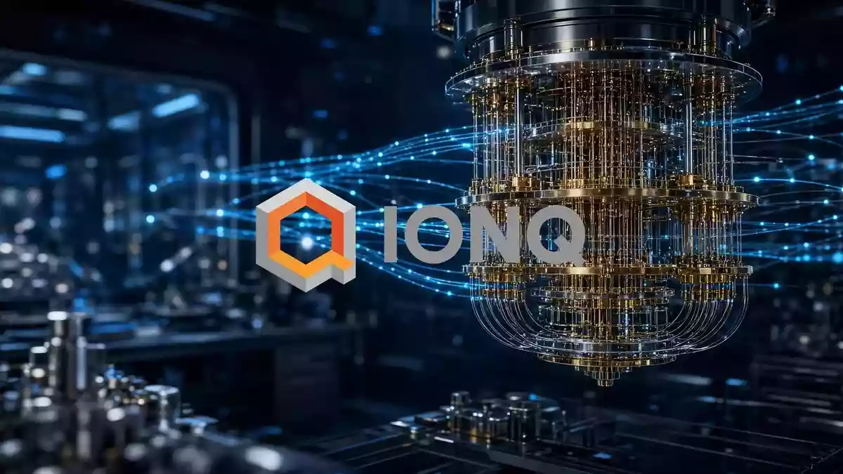 IonQ Pairs Geneva–Seoul Quantum-Safe Link With Fresh Air Force Funding Illustration mit AI erstellt.