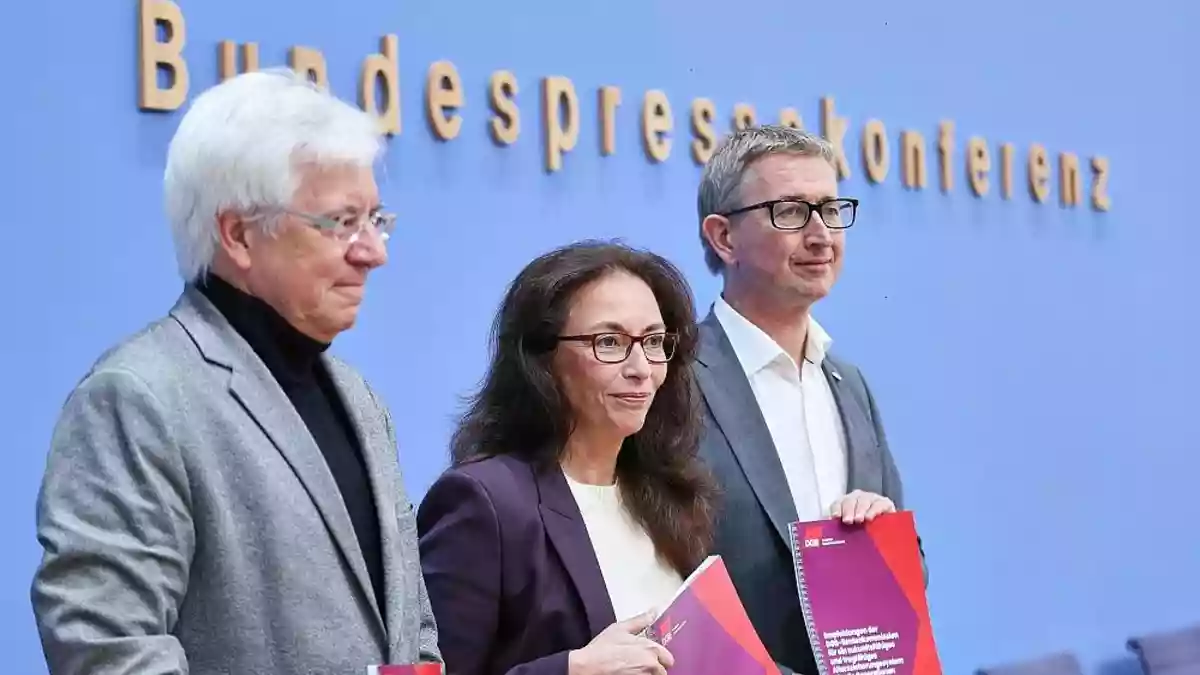 Vorstellung Empfehlungen der DGB-Rentenkommission am 28.10.2026 - Bild: via dts Nachrichtenagentur