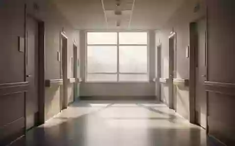 Ein heller, minimalistischer Krankenhausflur mit einfallendem Tageslicht und klaren architektonischen Linien. - Foto: über boerse-global.de