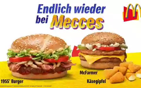 Endlich wieder bei Mecces: Der 1955® Burger und die Radios sind zurück bei McDonald's Deutschland! - Foto: presseportal.de