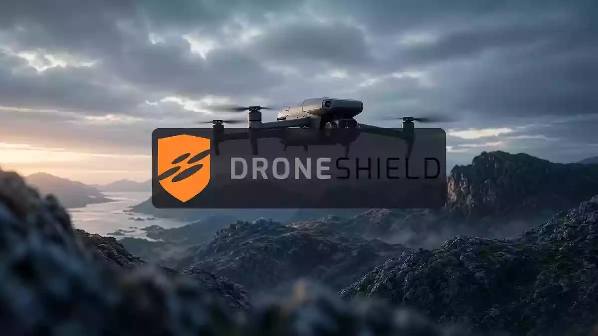 DroneShield Illustration mit AI erstellt.