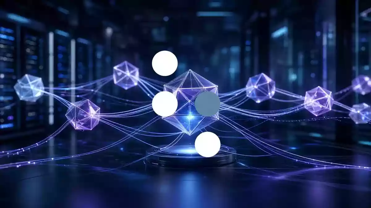 D-Wave Quantum Illustration mit AI erstellt.