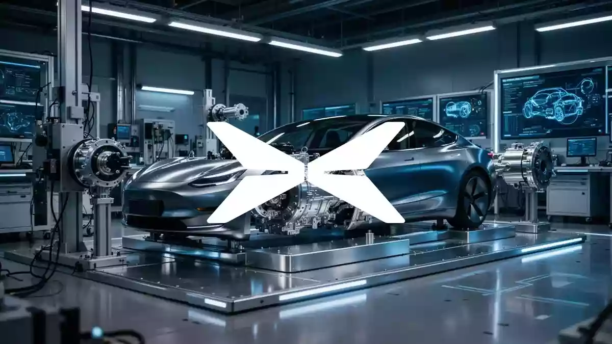 XPeng's Robot Ambitions and Antipodean Retail Push Advance on Separate Tracks Illustration mit AI erstellt.