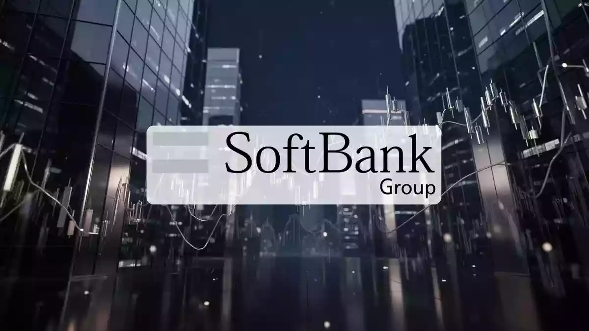 SoftBank Group Illustration mit AI erstellt.