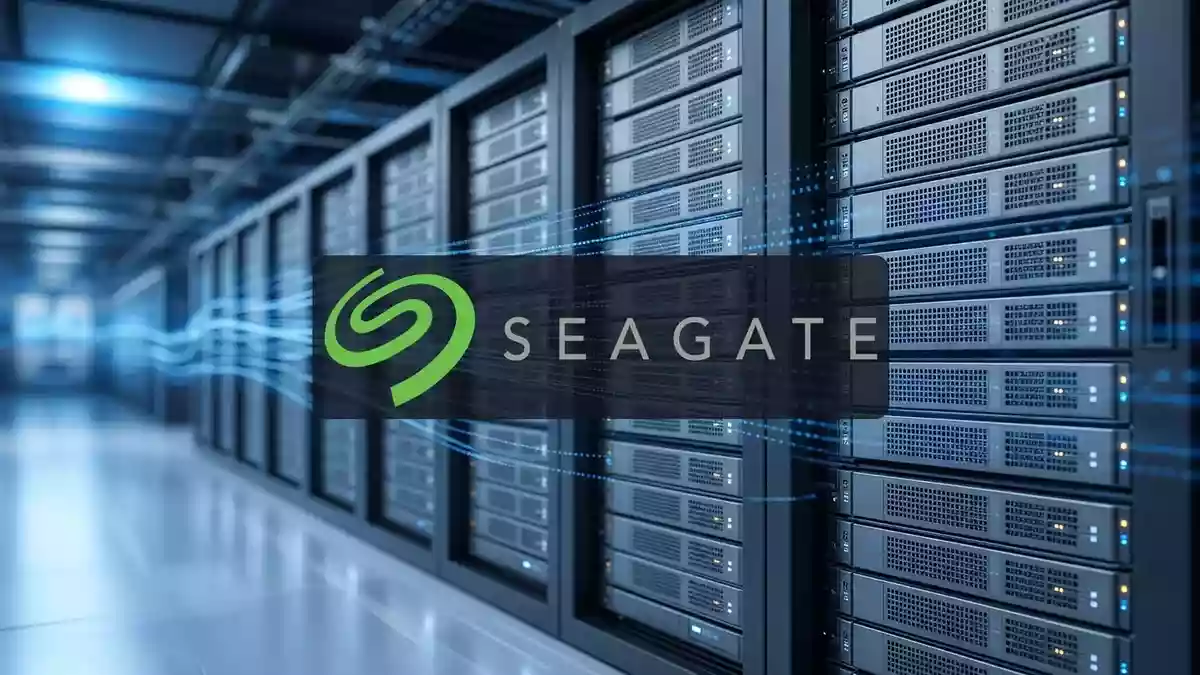 Seagate Technology Illustration mit AI erstellt.