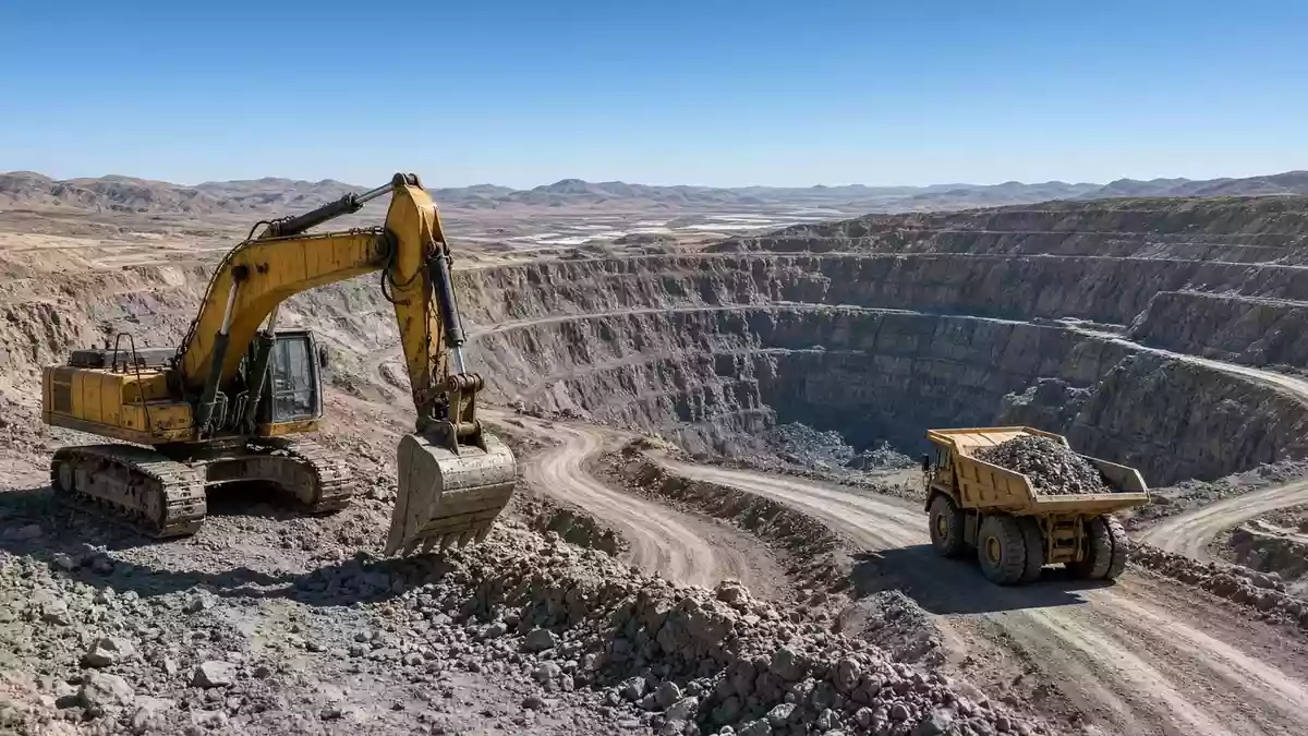 European Lithium Illustration mit AI erstellt.