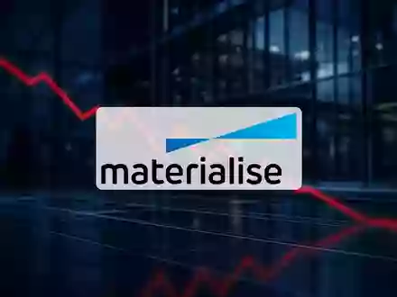 Abstrakte Darstellung eines volatilen Finanzmarktes mit fallenden geometrischen Formen in einem modernen industriellen Umfeld. - Foto: über boerse-global.de