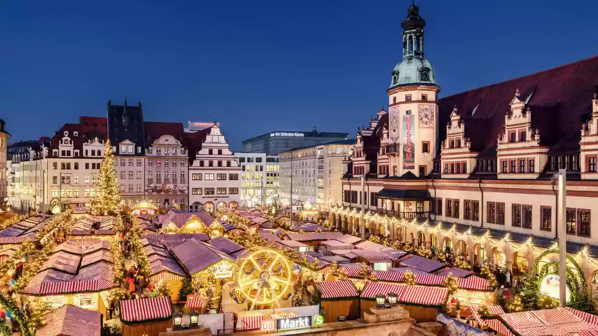 Leipziger Weihnachtsmarkt - Bild: LTM/ Phillipp Kirschner über pressetext.de