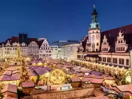 Leipziger Weihnachtsmarkt - Foto: LTM/ Phillipp Kirschner über pressetext.de