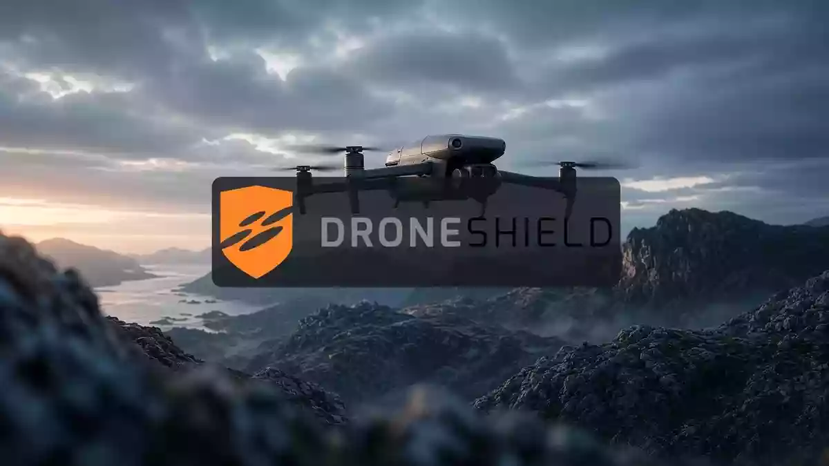 DroneShield Illustration mit AI erstellt.