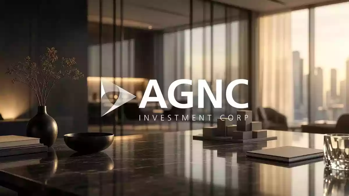 Agnc Investment Illustration mit AI erstellt.