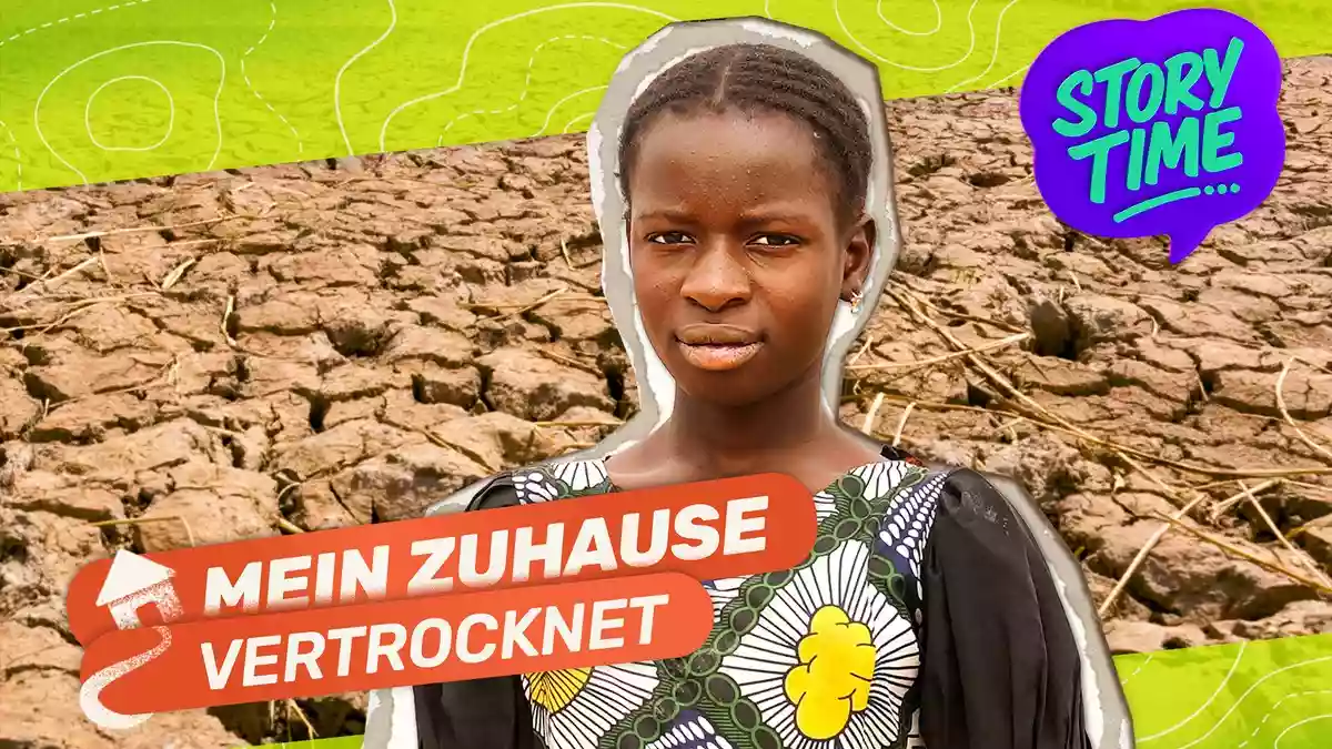 "STORY TIME": Vier Kinder erzählen, wie die Folgen des Klimawandels ihr Leben verändern / Vier neue Dokumentationen ab 30. Oktober auf kika.de und in der KiKA-App - Bild: presseportal.de