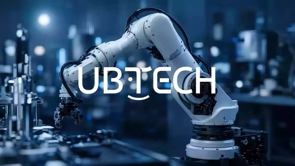 Ubtech Robotics Illustration mit AI erstellt.