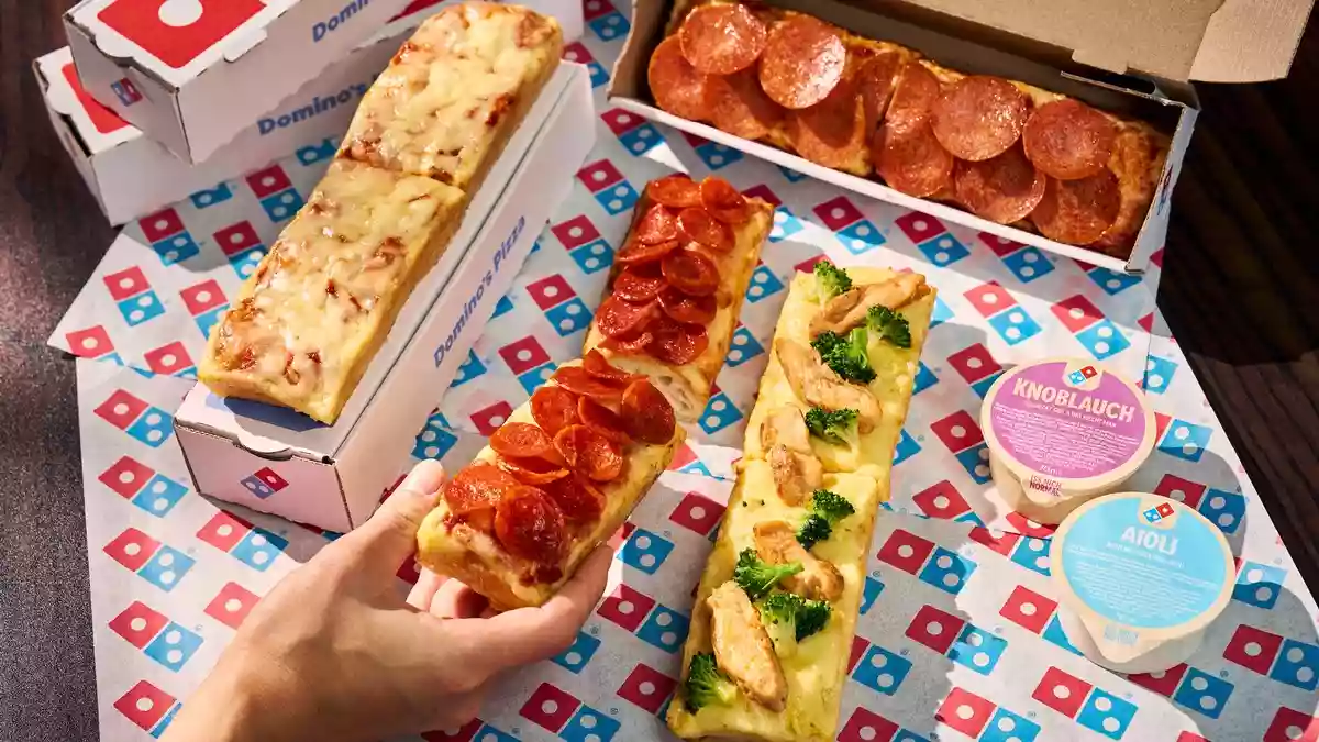 ISS NICH NORMAL: Domino's bringt die Detroit Style Pizza nach Deutschland - Bild: presseportal.de