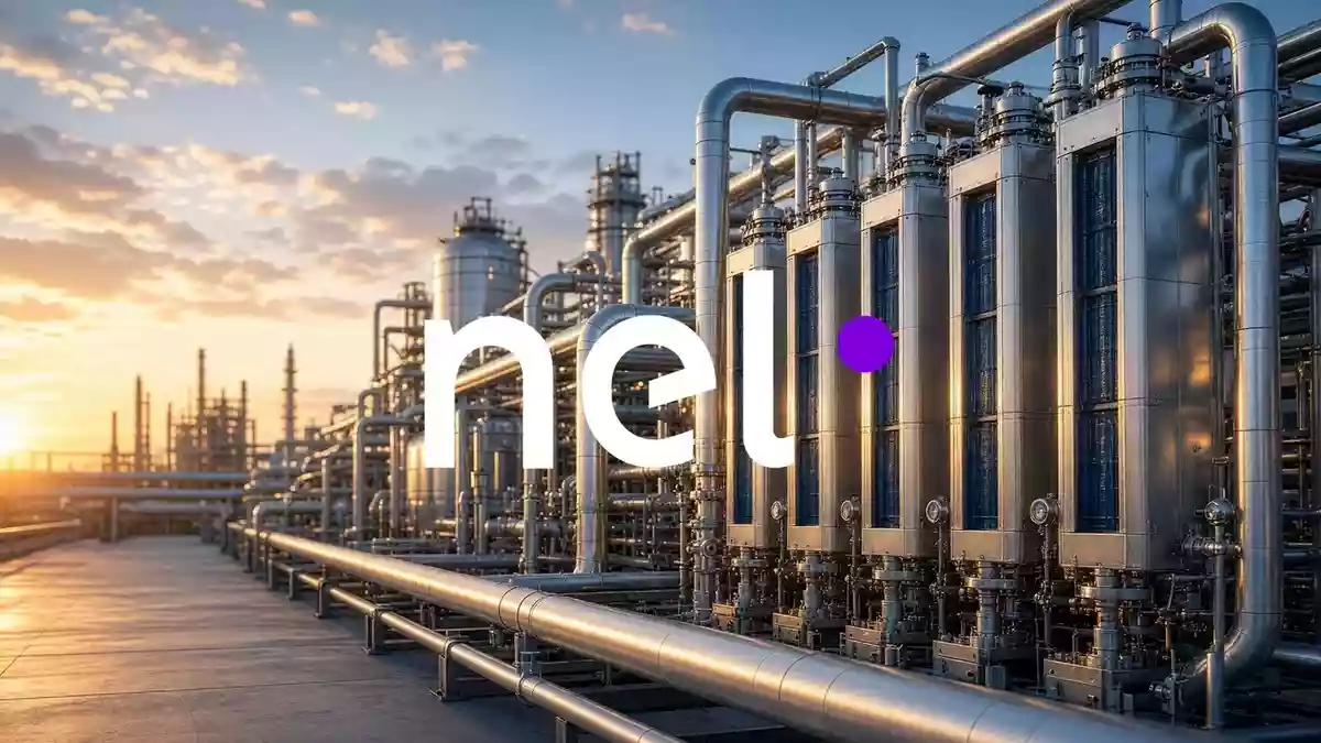 Nel ASA's Order Intake Triples While Revenue Collapses — Can the Backlog Bridge the Gap? Illustration mit AI erstellt.