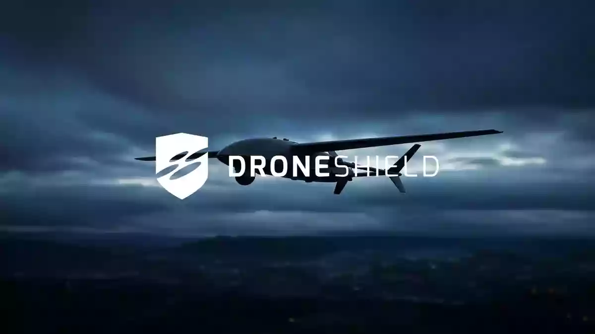 DroneShield Illustration mit AI erstellt.