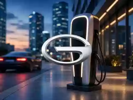 Moderne Ladeinfrastruktur für Elektrofahrzeuge bei Nacht, symbolisierend die Energiewende im Automobilsektor. - Foto: über boerse-global.de