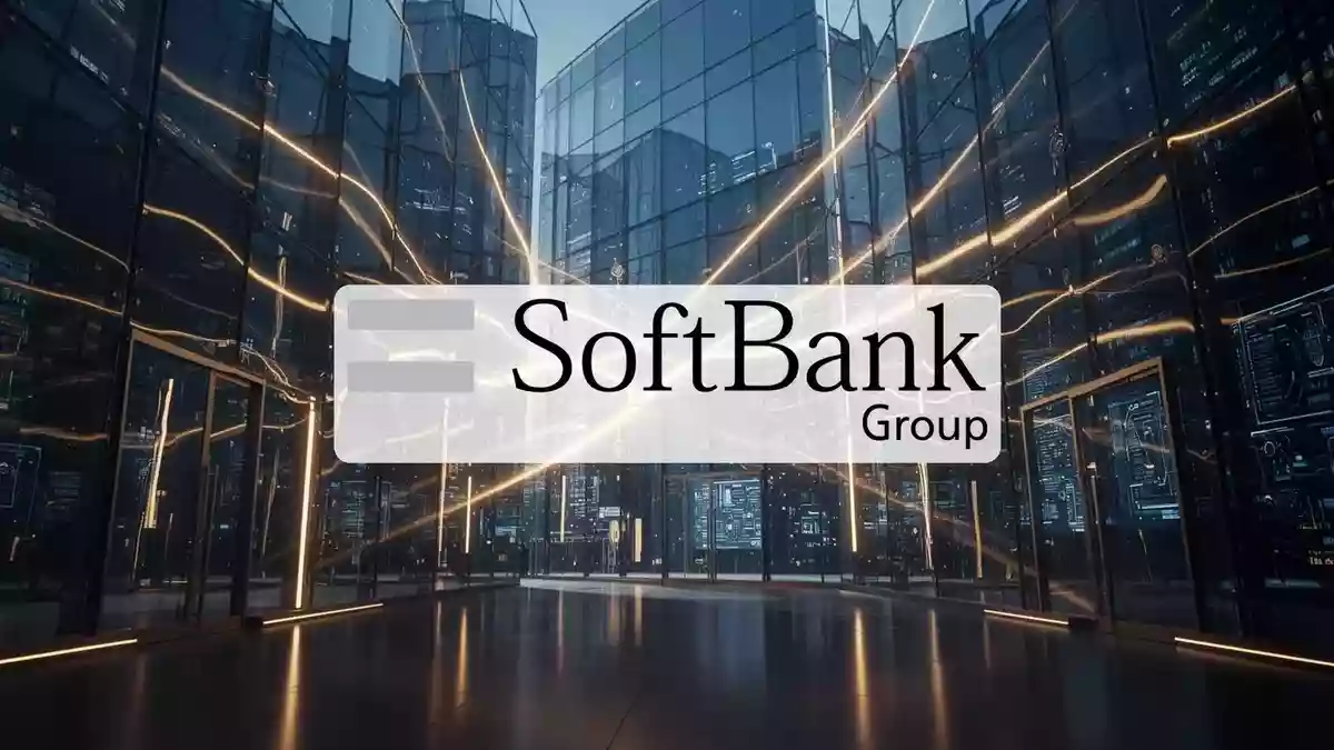 SoftBank Group Illustration mit AI erstellt.