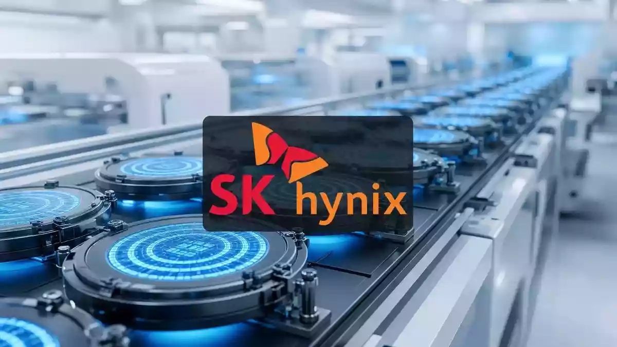 SK Hynix Jumps 11% as HBM4 Ramp Meets a Sold-Out Order Book Illustration mit AI erstellt.