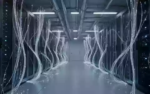 Moderne, abstrakt beleuchtete Server-Infrastruktur in einem technologischen Umfeld. - Foto: über boerse-global.de