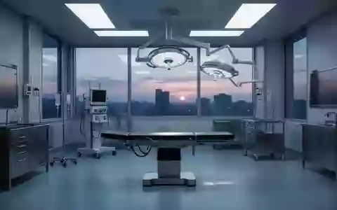 Ein moderner, steriler Operationssaal mit kühlem Licht und Edelstahlflächen in einer Klinik. - Foto: über boerse-global.de