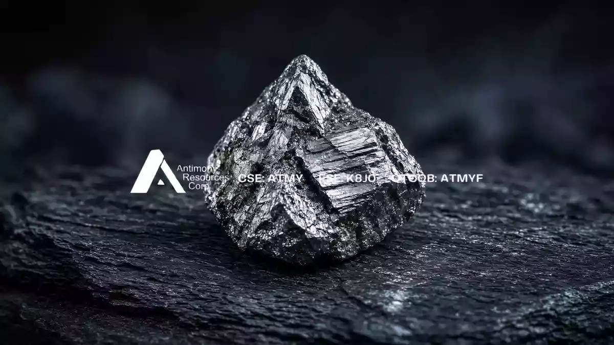 Antimony Resources Illustration mit AI erstellt.