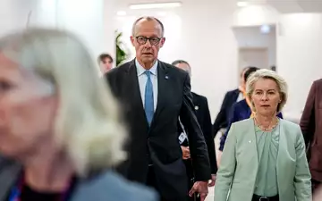 Rückschlag für Ursula von der Leyens Kanada-Pläne: Bundeskanzler Friedrich Merz setzte gemeinsam mit Kollegen durch, dass der Begriff «assoziiertes Mitglied» für Kanada vorerst nicht gebraucht wird. (Archivbild) - Foto: Kay Nietfeld/dpa