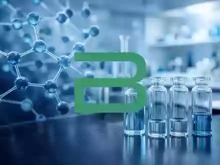 Moderne medizinische Laborumgebung mit molekularen Visualisierungen zur Darstellung pharmazeutischer Forschung. - Foto: über boerse-global.de