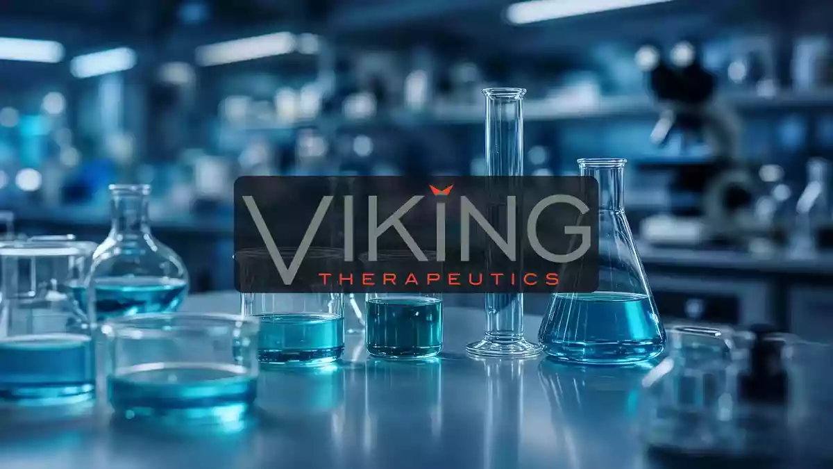 Moderne wissenschaftliche Laborausstattung in einem hellen, professionellen Umfeld mit Fokus auf medizinische Forschung. Illustration mit AI erstellt.