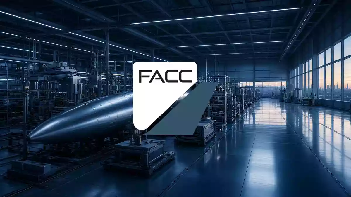 Moderne Luft- und Raumfahrtfertigung mit Fokus auf Präzisionstechnik und industrielle Entwicklung. Illustration mit AI erstellt.