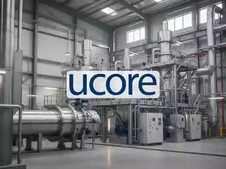 Moderne Industrieanlage zur Verarbeitung von Seltenen Erden in einer professionellen, atmosphärischen Umgebung. - Foto: über boerse-global.de