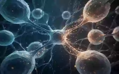 Abstrakte Darstellung zellulärer Strukturen und neuronaler Netzwerke zur Veranschaulichung mitochondrialer Prozesse. - Foto: über boerse-global.de